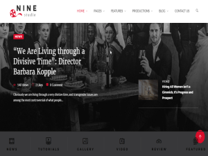 Film Art Media Studio Website Design