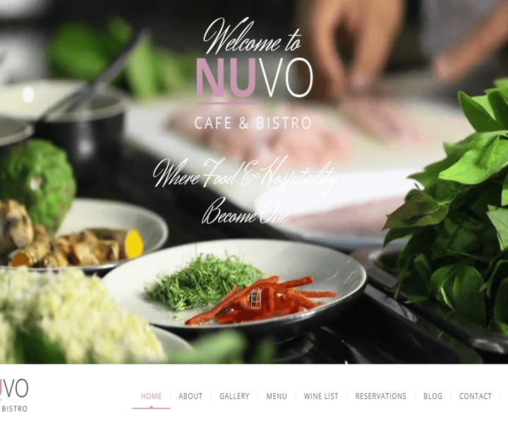 Cafe Website Design Development
