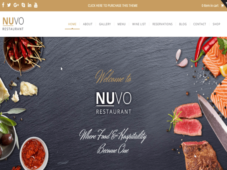 Restaurant Website Design