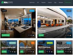 Real Estate Management Portal Property Website