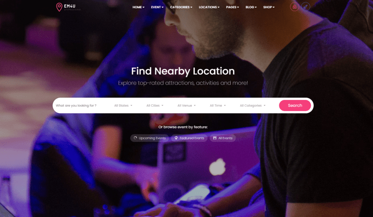 Event Planner Company Website Design | vSolz