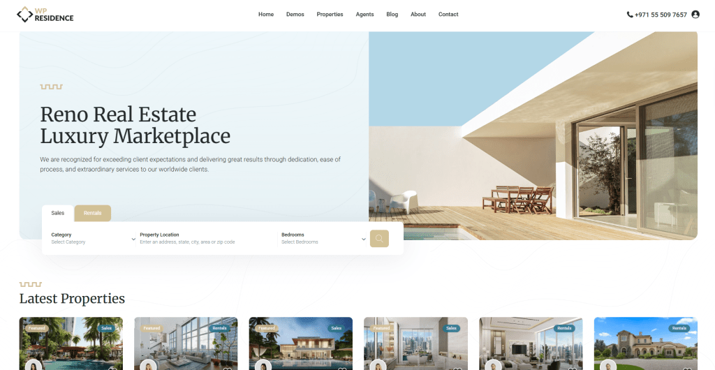 Real estate website Project Portfolio